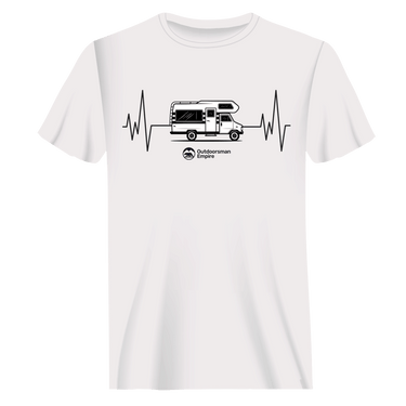 Camping Cardiogram Man T-Shirt